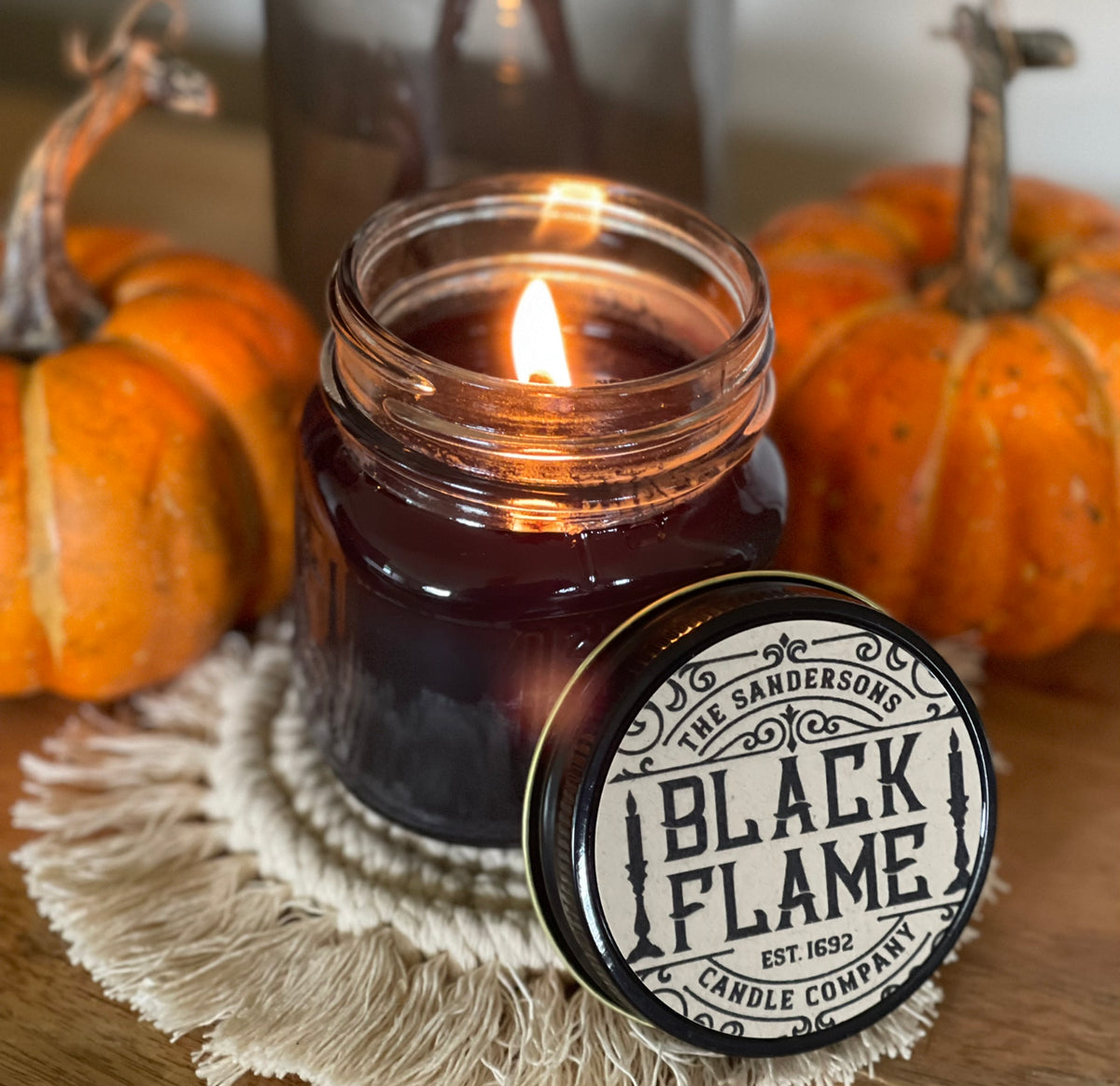 Black Flame Candle Wax Melts – zombieloungeonline